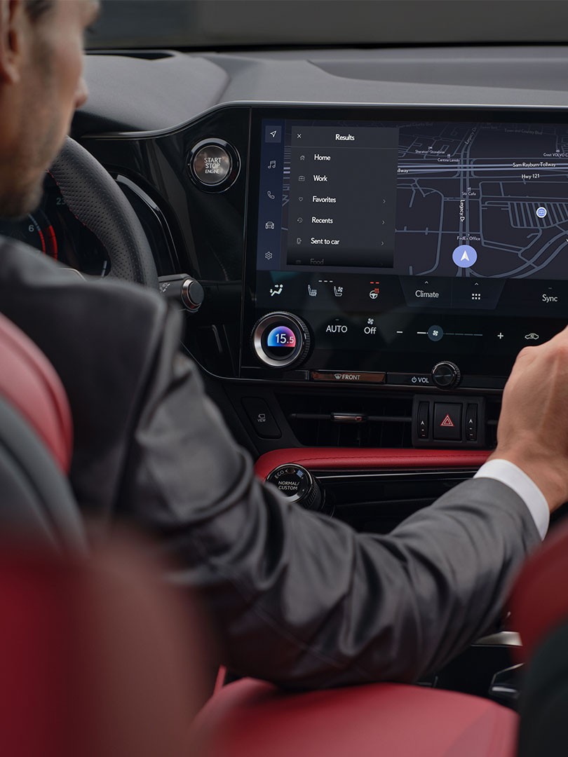 Lexus NX drivers door interior 