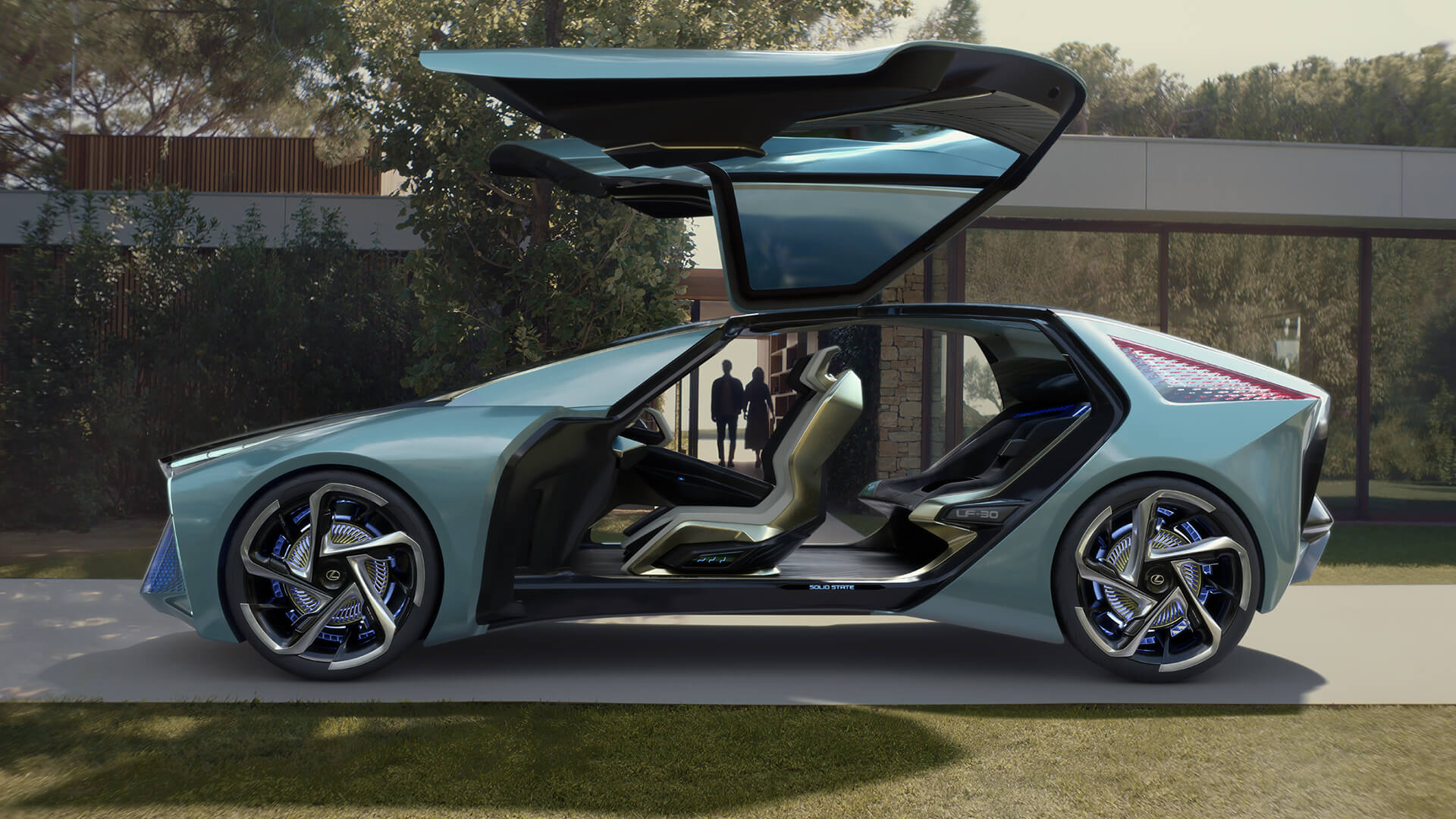 Lexus демонстрирует свое видение электромобилей будущего, представляя электрический концепт-кар LF-30 electrified