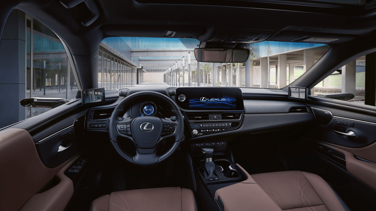 Lexus ES front interior 